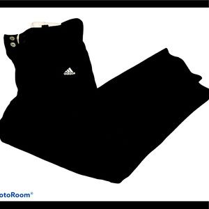 Kids M Black Adidas Baseball pants